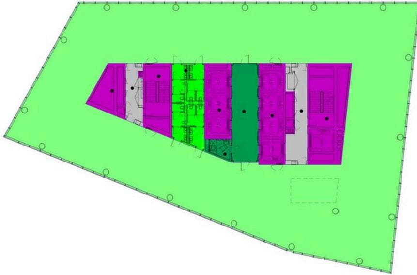 Biuro 1045 m²