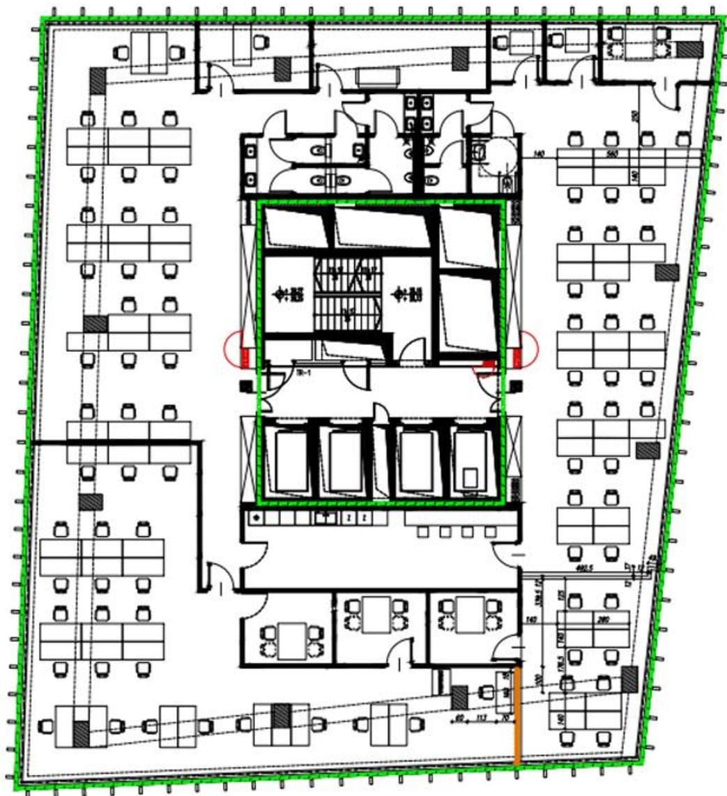 Biuro 615 m²