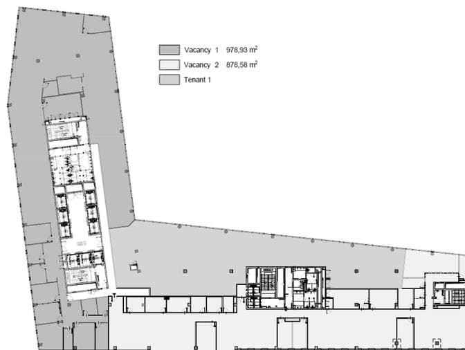 Biuro 1046 m²