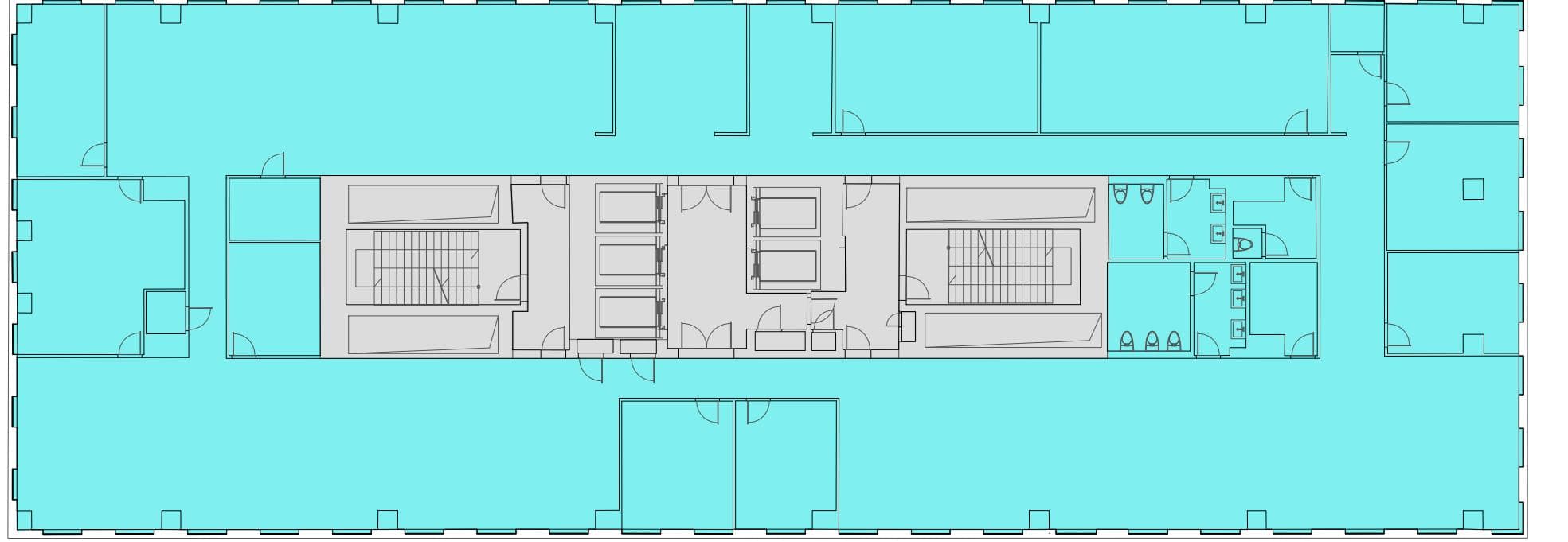 Biuro 909 m²