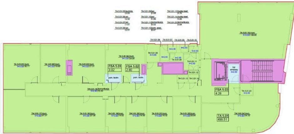 Biuro 549 m²
