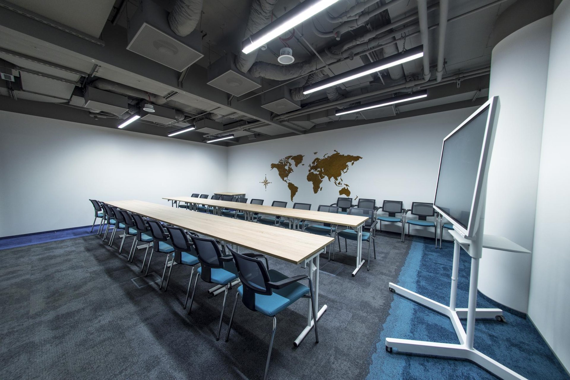 Sala konferencyjna dla 40 os. w InOffice Equator Business Center IV