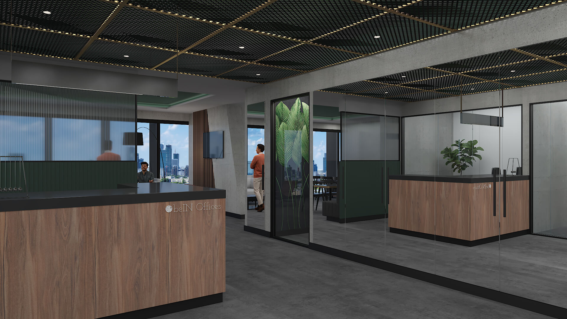 Biuro dla 3 os. w Central Point beIN Offices powered by BiznesHub  