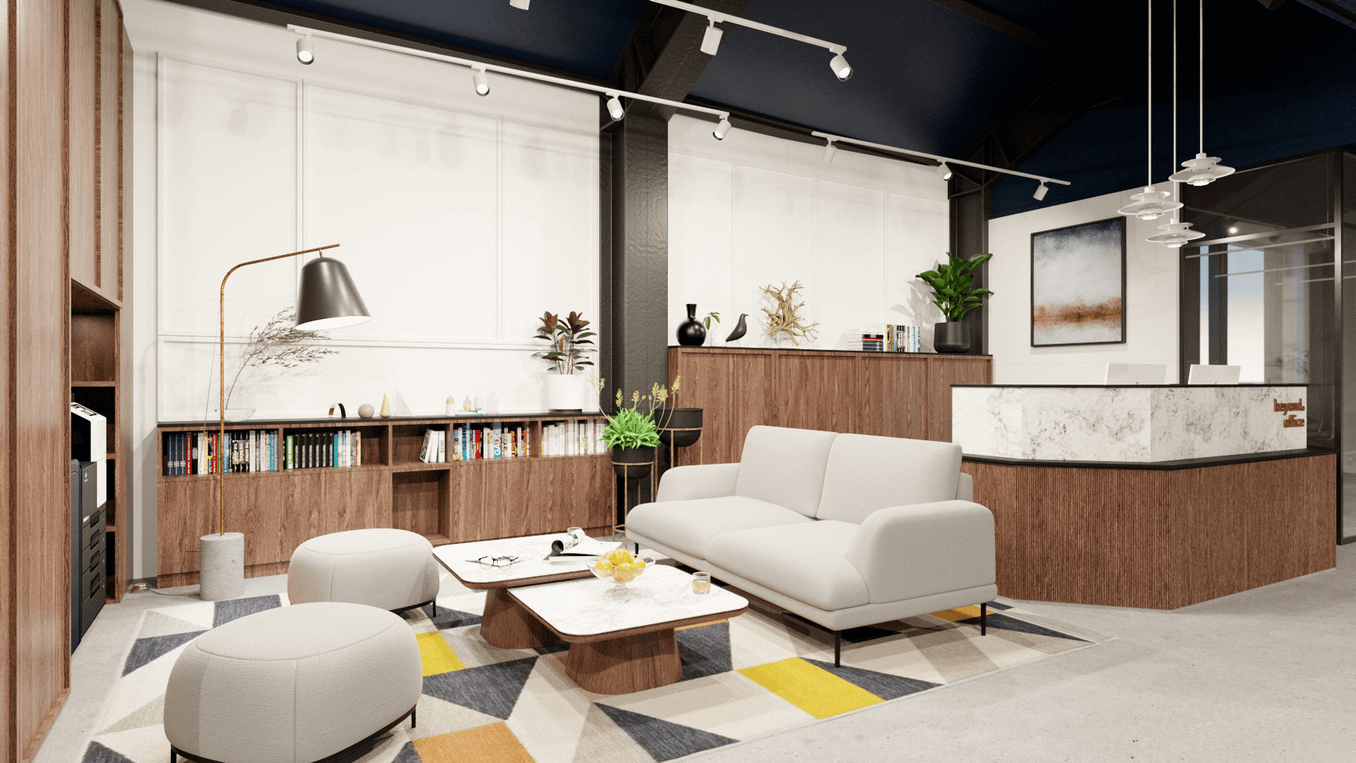 Office for 4 pers. in Beyond Office | Fabryka Norblina II