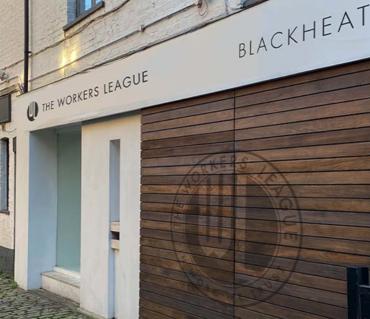 Wnętrza The Workers League - Blackheath