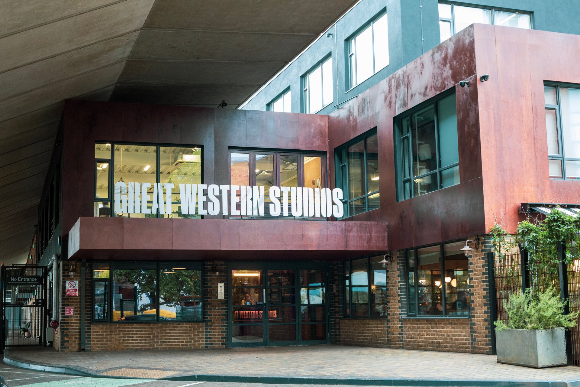 Interior of Great Western Studios