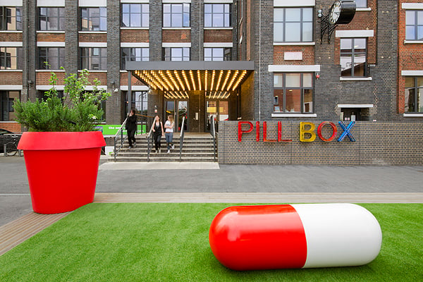 Wnętrza Workspace - Pill Box