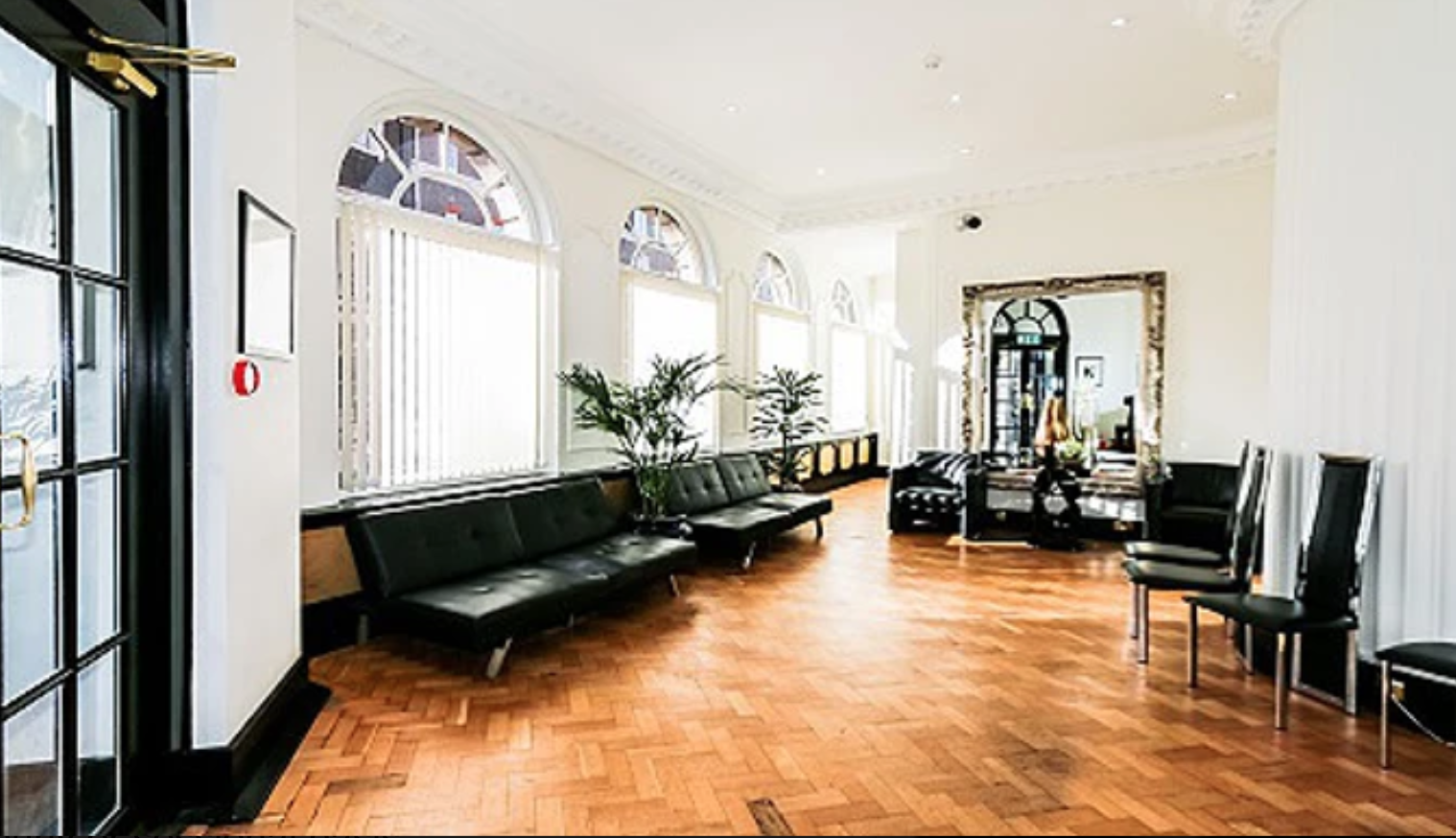 Interior of First Base - Harley Street