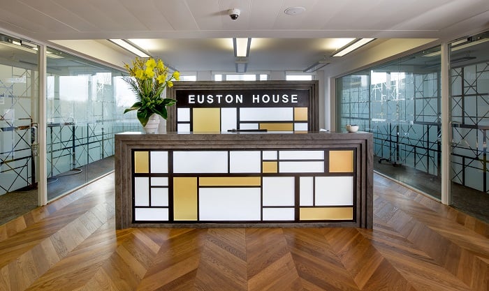 Wnętrza Landmark - Euston House