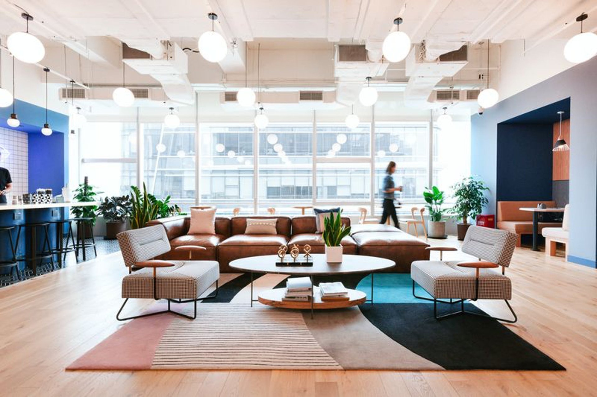 Wnętrza HQ by WeWork - Old Broad St