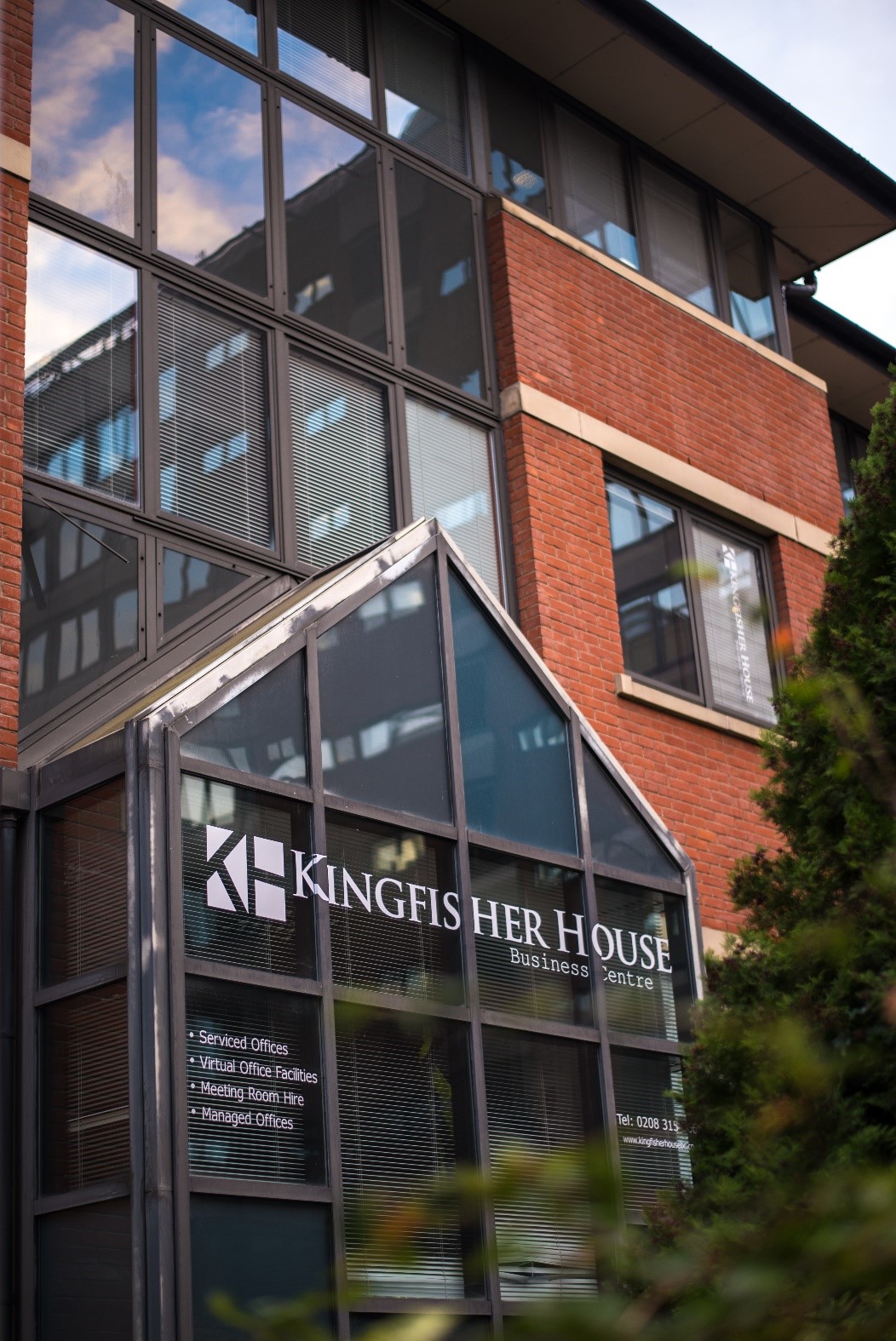 Innenraum von Kingfisher House Business Centre
