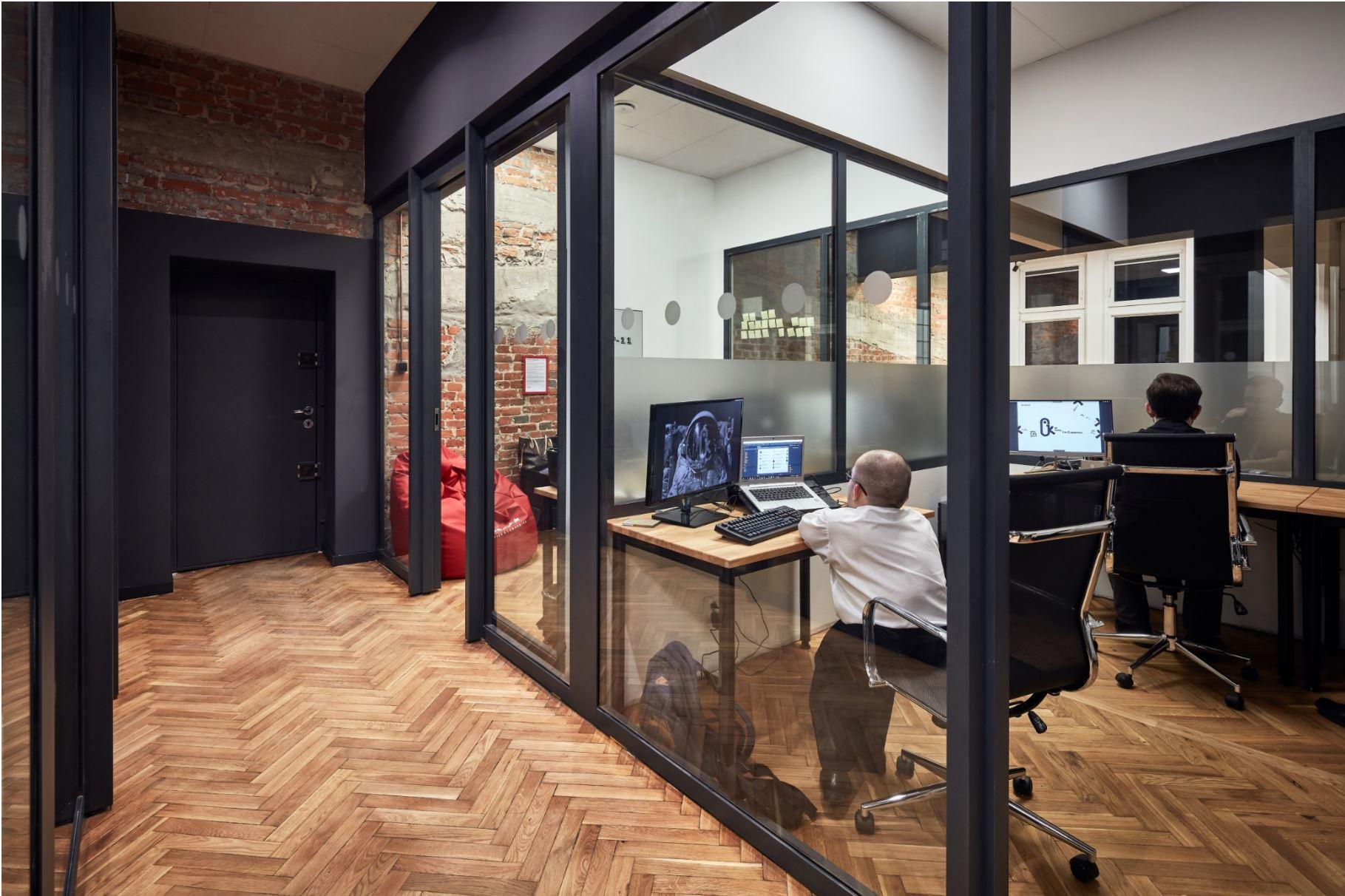 Interior of CoSpot office and coworking