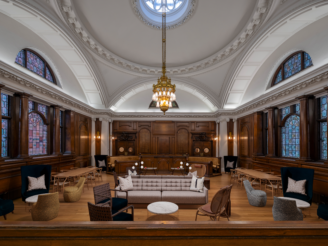 Wnętrza Boutique Workplace - Holborn Town Hall