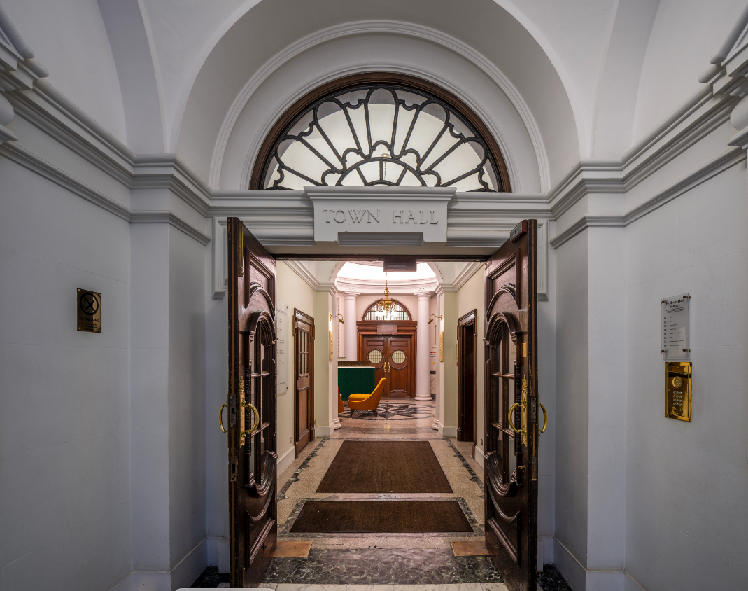 Interior of Boutique Workplace - Holborn Town Hall