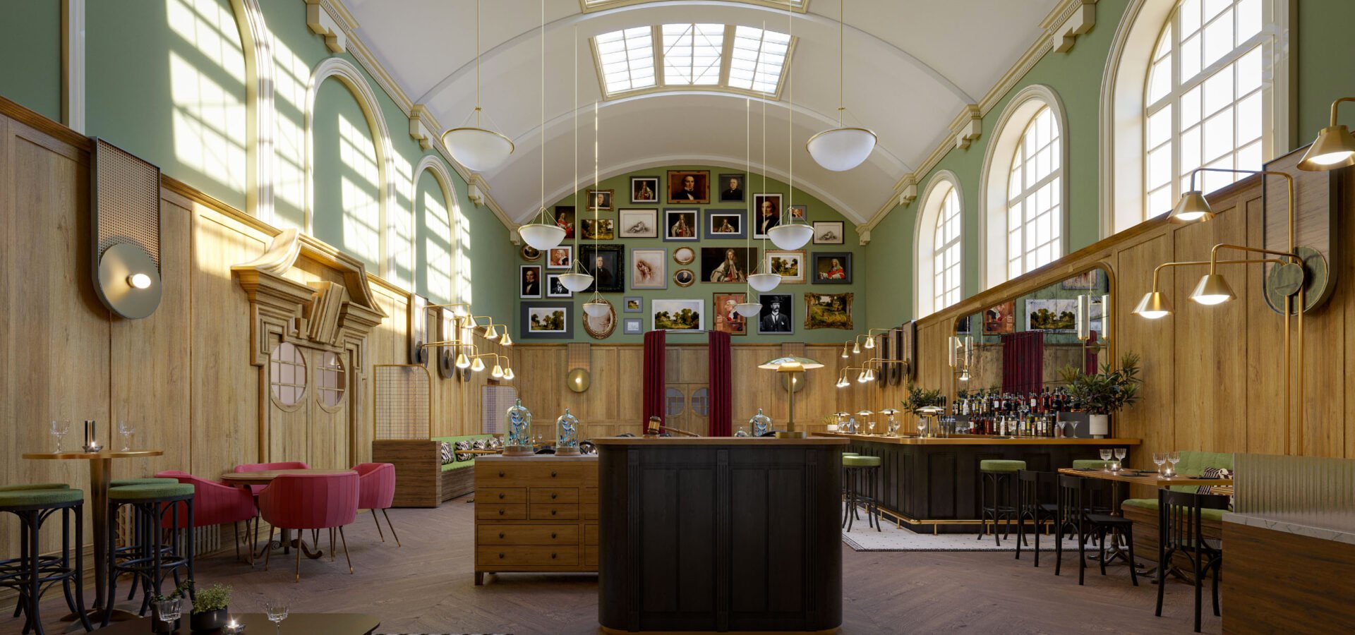 Interior of Clockwise - Bromley
