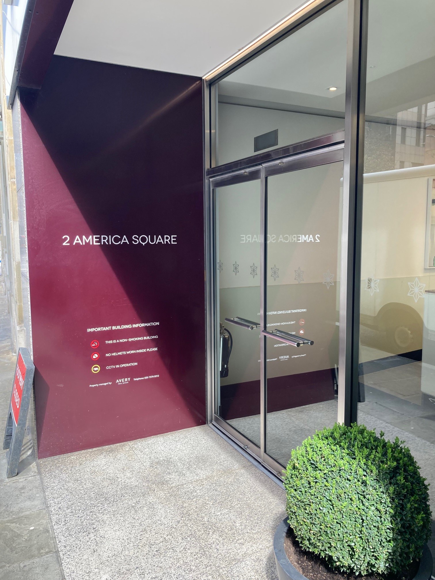 Wnętrza One Avenue Group Managed - America Sq
