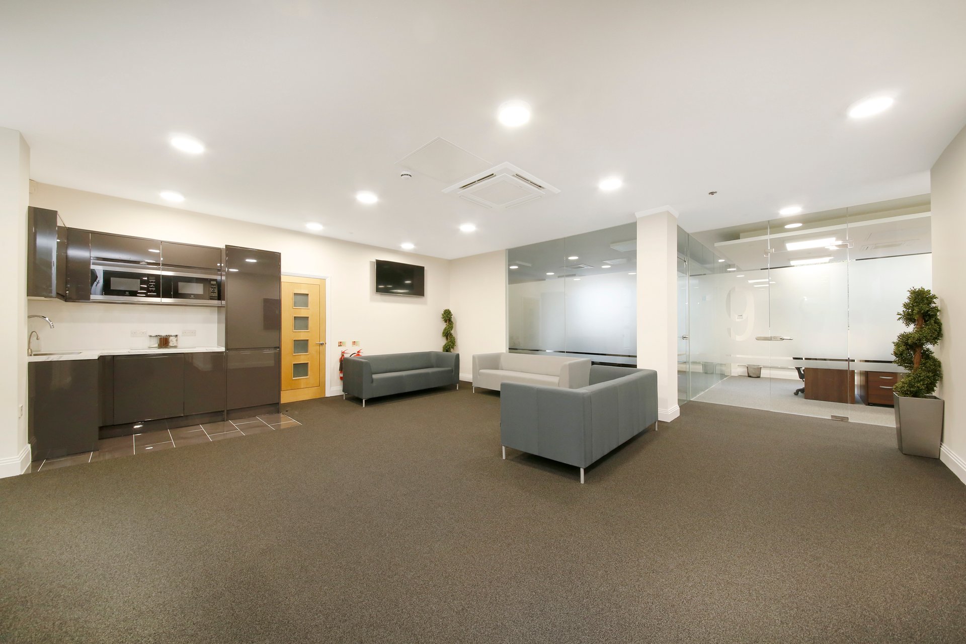 Wnętrza Curve Serviced Offices - Greenwich